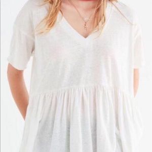 NWOT UO babydoll vneck